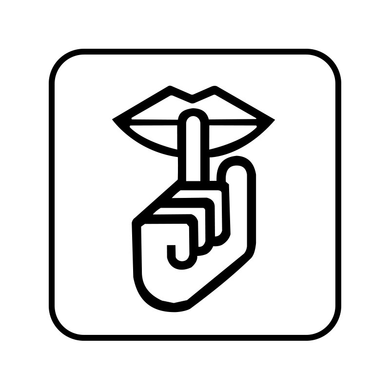 pictogram/piktogram - hvilerum