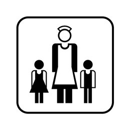 pictogram/piktogram - Børnepasning