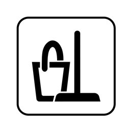 pictogram/piktogram - Rengøringsartikler