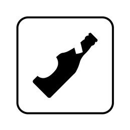 pictogram / piktogram - Flasker
