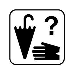 pictogram / piktogram - Hittegods