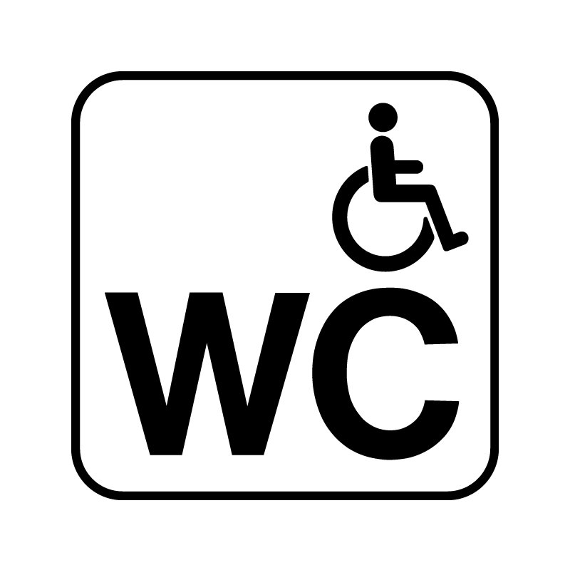 pictogram / piktogram - Handicaptoilet