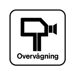 pictogram / piktogram - Overvågning