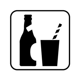 pictogram - Kolde drikke