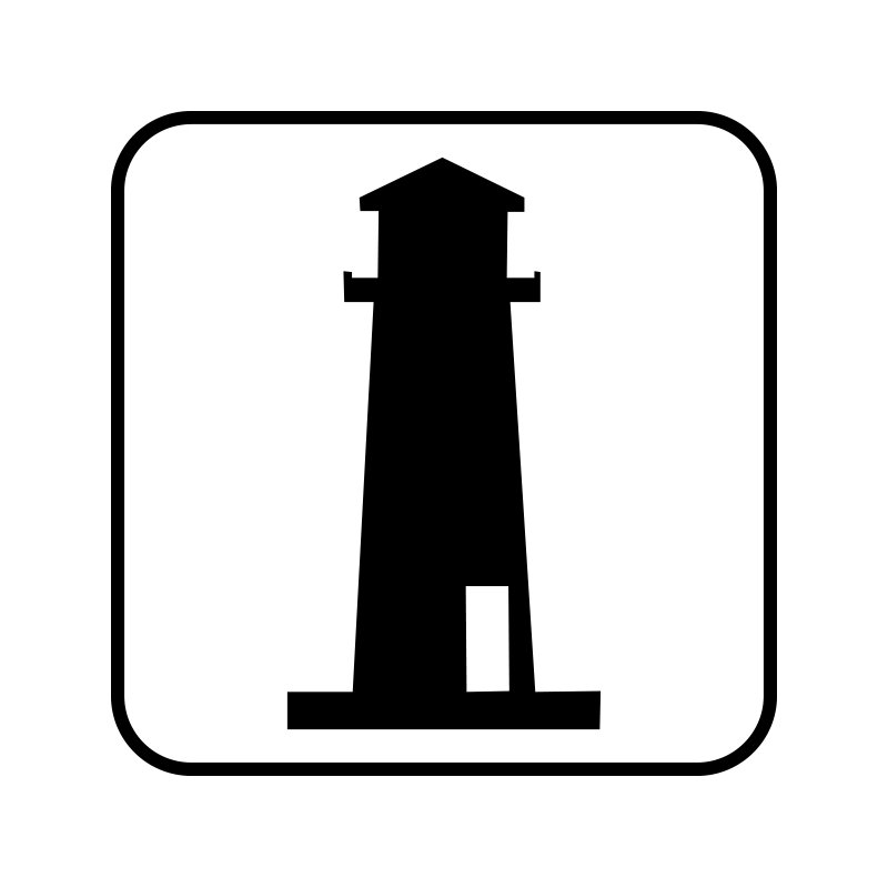 pictogram / piktogram - Fyrtårn