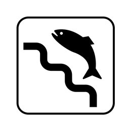 pictogram / piktogram - Fisketrappe