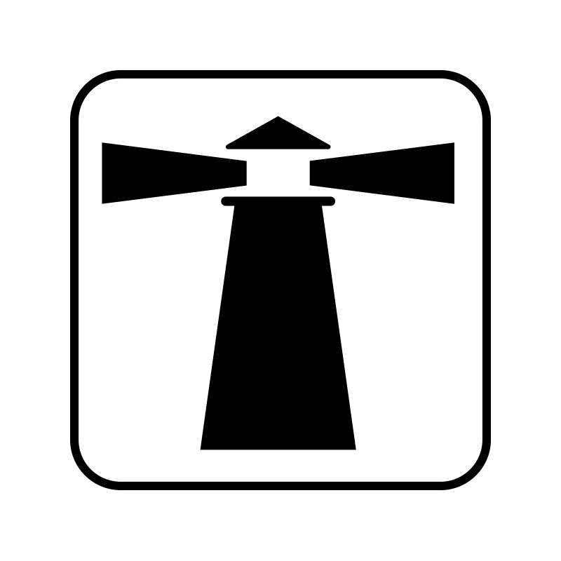 pictogram / piktogram - Fyrtårn
