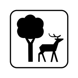 pictogram / piktogram - Naturpark
