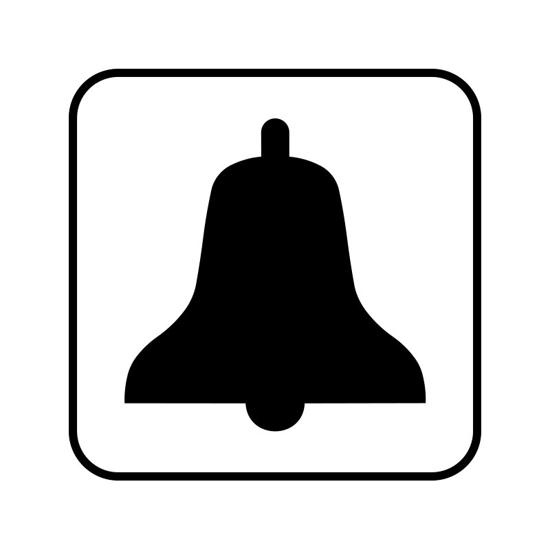 pictogram / piktogram - Klokkespil