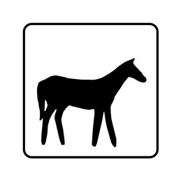 pictogram / piktogram - Vildheste