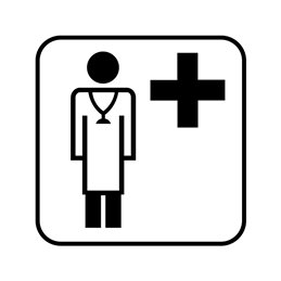 pictogram / piktogram - Læge