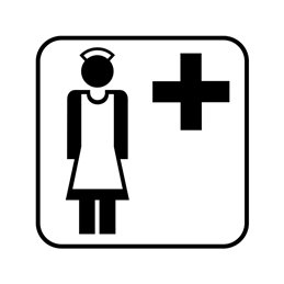 pictogram / piktogram - Sygeplejerske