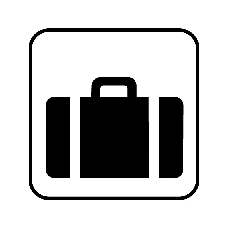 pictogram / piktogram - Bagage