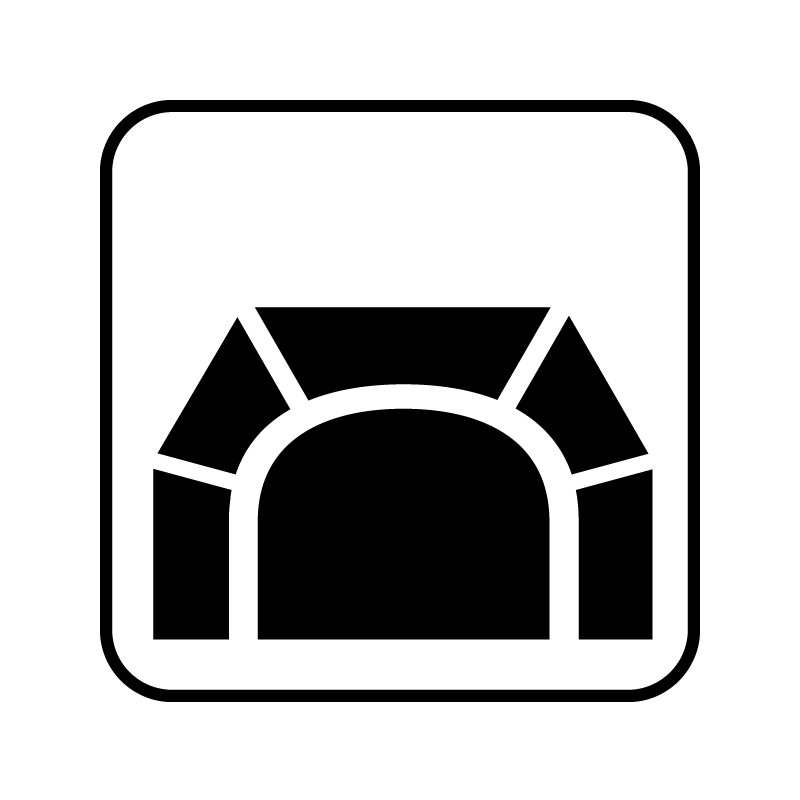 pictogram / piktogram - Tunnel