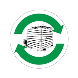 pictogram / piktogram - Haveaffald til kompost genbrug