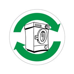 pictogram / piktogram - Hvidevarer genbrug