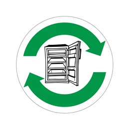 pictogram / piktogram - Køl / frys genbrug