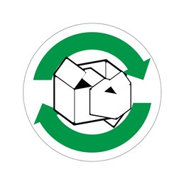 pictogram / piktogram - Pap genbrug