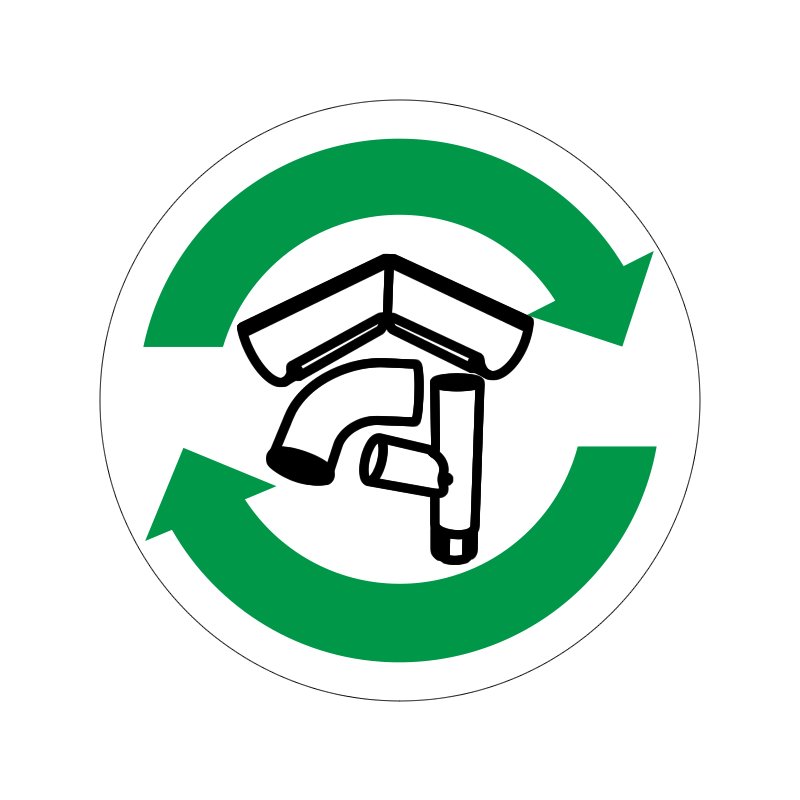 pictogram / piktogram - PVC genbrug
