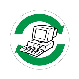pictogram / piktogram - EDB udstyr genbrug