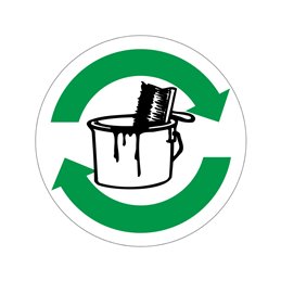 pictogram / piktogram - Maling genbrug