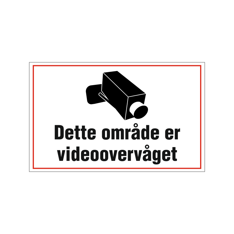 Dette område er videoovervåget