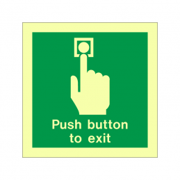 imo Push button to exit