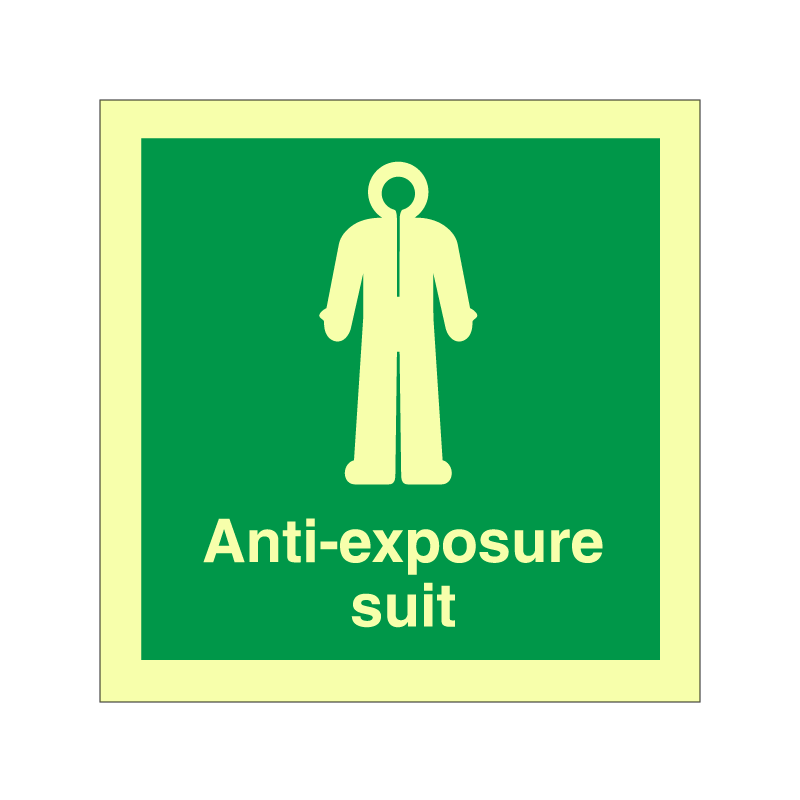 imo Anti-exposure suit (AES)