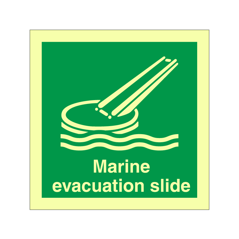 imo Evacuation slide