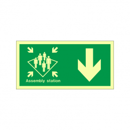 imo Assembly station with arrow