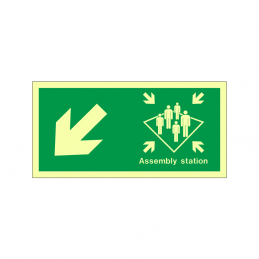 imo Assembly station with arrow