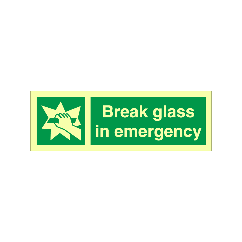 imo Break glass in emergency