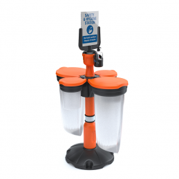 Skipper Safety Station 2 SS02 komplet fritstående sikkerheds- og hygiejnestation