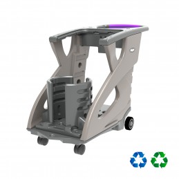 Skipper Q Purple Unicart UNICART-02 mobil transportvogn til afspærring